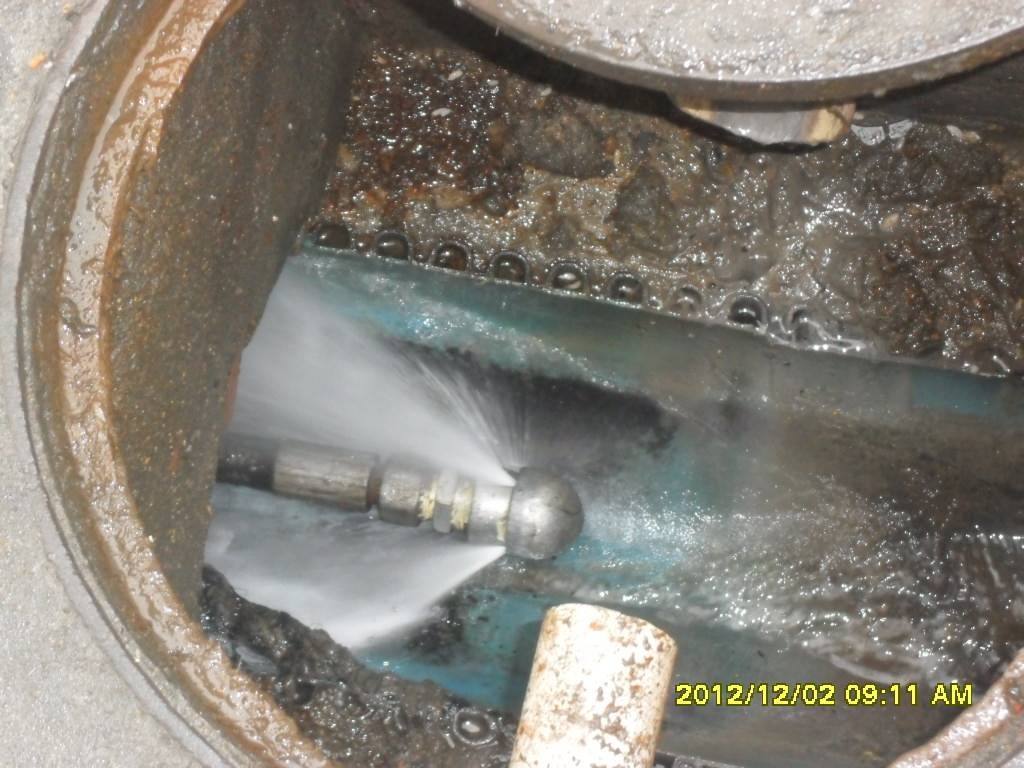 沅江污水管道高压清洗